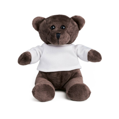 GRIZZLY. Teddy bear plush toy with t-shirt on